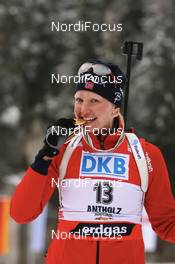 Biathlon - IBU Biathlon World Championchips 2007 individual women 15 km, 07.02.2007 - Antholz/Anterselva (ITA): Linda Grubben (NOR).