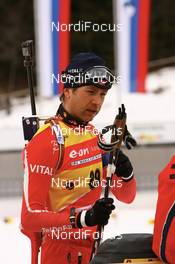 Biathlon - IBU Biathlon World Championchips 2007 individual men 20 km, 06.02.2007 - Antholz/Anterselva (ITA): Ole Einar Bjoerndalen (NOR).