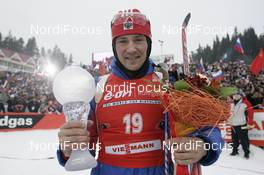 Biathlon - IBU Biathlon World Final 2007, 12.5 km pursuit men, 17.03.2007 - Khanty Mansiysk (RUS): Dmitri Iarochenko (RUS) winner worldcup pursuit men