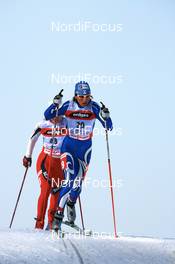 Cross-Country - FIS Nordic World Ski Championchips cross-country, pursuit women, 25.02.07 - Sapporo (JPN): Antonella Confortola (ITA).