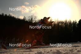 Cross-Country - FIS Nordic World Ski Championchips cross-country, relay women 4x5 km, 01.03.07 - Sapporo (JPN): Claudia Kuenzel-Nystad (GER).