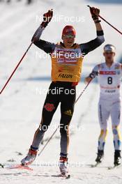 Cross-Country - FIS world cup cross-country final, pursuit men 15km/15km, 24.03.07 - Falun (SWE): Tobias Angerer (GER).