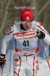 Ski Jumping - FIS Nordic World Ski Championchips - Cross Country Men Pursuit 15 km C + 15 km F - Sapporo (JPN) - 24.02.07: George Grey (CAN)