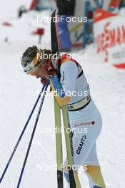 Cross-Country - FIS World Cup Cross Country  - Tour de Ski - 15 km men - Classic Technique - Oberstdorf (GER) - Jan 3, 2007: Mathias Fredriksson (SWE), tired in the finish area