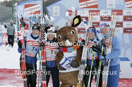Cross-Country - FIS Nordic World Ski Championchips cross-country, ladiesÇrelay 4x5km C/F - Sapporo (JPN): Winner FIN fl Pirjo Manninen, Riitta Liisa Roponen (FIN), Aino Kaisa Saarinen (FIN), Virpi Kuitunen (FIN) 