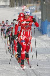 FIS Nordic World Ski Championchips - Cross Country 50 km C Mass start men - Sapporo (JPN) - 04.03.07: Frode Estil (NOR) 