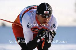 Cross-Country - FIS Nordic World Ski Championchips cross-country, relay men 4x10 km, 02.03.07 - Sapporo (JPN): Mikhail Botwinov (AUT).