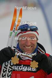 FIS Nordic World Ski Championchips - Cross Country 50 km C Mass start men - Sapporo (JPN) - 04.03.07: Winner Odd-Bjoern Hjelmeset (NOR) 