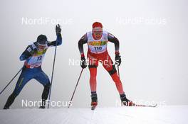 Cross-Country - FIS Nordic World Ski Championchips cross-country, mens 15 km free technique, 27.02.07 - Sapporo (JPN): Toni Livers (SUI).