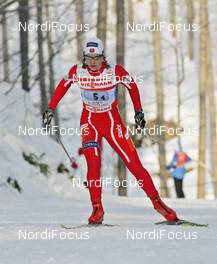 FIS Nordic World Ski Championchips - Cross Country Women 4x5 km Relay  - Sapporo (JPN) - 01.03.07: Astrid Jacobsen (NOR)