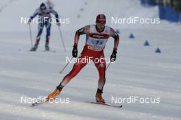 Cross-Country - FIS Nordic World Ski Championchips cross-country, relay men 4x10km, 02.03.07  - Sapporo (JPN): Gion Andrea Bundi (SUI) 