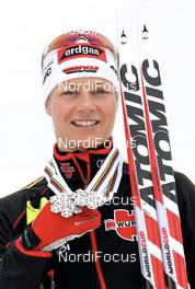 Cross-Country - FIS Nordic World Ski Championchips cross-country, medal shooting, 03.03.07 - Sapporo (JPN): Claudia Kuenzel-Nystad (GER).