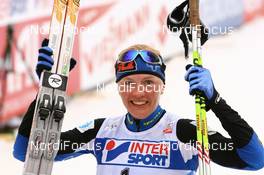 Cross-Country - FIS Nordic World Ski Championchips cross-country, ladies 30 km classical mass start, 03.03.07 - Sapporo (JPN): Virpi Kuitunen (FIN).