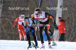 Cross-Country - FIS Nordic World Ski Championchips cross-country, relay men 4x10 km, 02.03.07 - Sapporo (JPN): Franz Goering, Gsring (GER).