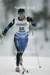 Cross-Country - FIS World Cup Nordic Opening 2006 Kuusamo FIN - 10km C: Winner Virpi Kuitunen FIN