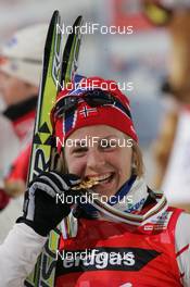 Ski Jumping - FIS Nordic World Ski Championchips - Cross Country Sprint - Sapporo (JPN) - 22.02.07: Winner Astrid Jacobsen (NOR)