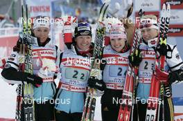 Cross-Country - FIS Nordic World Ski Championchips cross-country, ladiesÇrelay 4x5km C/F - Sapporo (JPN): Team GER fl Stefanie Boehler, Viola Bauer (GER), Evi Sachenbacher Stehle (GER), Claudia Kuenzel-Nystad (GER) 