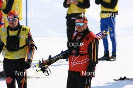 Cross-Country - FIS Nordic World Ski Championchips cross-country, relay men 4x10 km, 02.03.07 - Sapporo (JPN): Jochen Behle (GER), headcoach cross-country.
