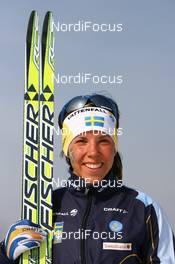 Cross-Country - FIS world cup cross-country final, pursuit women 7.5km/7.5km, 24.03.07 - Falun (SWE): Charlotte Kalla (SWE).