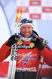 Cross-Country - FIS Nordic World Ski Championchips cross-country, mens 50 km classical mass start, 04.03.07 - Sapporo (JPN): Odd-Bjoern Hjelmeset (NOR).