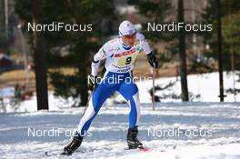 Cross-Country - FIS world cup cross-country final, relay men 4x10 km, 25.03.07 - Falun (SWE): Kaspar Kokk (EST).