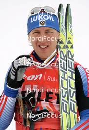 Cross-Country - FIS Nordic World Ski Championchips cross-country, medal shooting, 03.03.07 - Sapporo (JPN): Evgenji Dementiev (RUS).