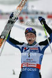 FIS Nordic World Ski Championchips - Cross Country 30 km C Mass start women - Sapporo (JPN) - 03.03.07: Winner Virpi Kuitunen (FIN) 