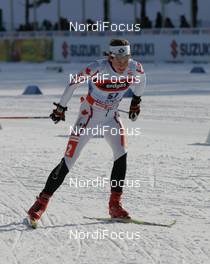 FIS Nordic World Ski Championchips - Cross Country Women Pursuit 7,5 km C + 7,5 km F - Sapporo (JPN) - 25.02.07: Tasha Betcherman (CAN)