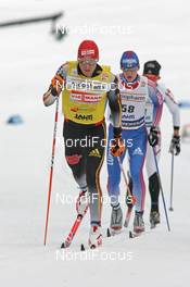 Cross Country - FIS World Cup Cross Country - Cross Country 15 km C men - Lahti (FIN) - 11.03.07: Group, in front Tobias Angerer (GER), behind Nikita Kriukov (RUS)