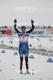 Cross-Country - FIS Nordic World Ski Championchips cross-country, ladies 30 km classical mass start, 03.03.07 - Sapporo (JPN): Virpi Kuitunen (FIN) 