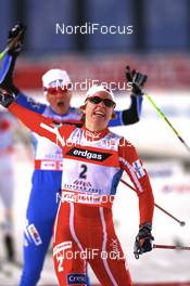 Cross-Country - FIS Nordic World Ski Championchips cross-country, sprint competitions - Sapporo (JPN): Astrid Jacobsen (NOR), Petra Majdic (SLO).