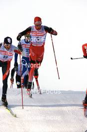 Cross-Country - FIS Nordic World Ski Championchips cross-country, pursuit men - Sapporo (JPN): Toni Livers (SUI).