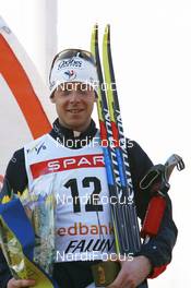 Cross-Country - FIS world cup cross-country final, pursuit men 15km/15km, 24.03.07 - Falun (SWE): Emmanuel Jonnier (FRA).