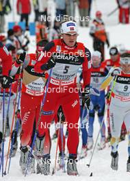 Cross-Country - FIS World Cup Cross Country  - Tour de Ski - Pursuit - Oberstdorf (GER): In front Oystein Pettersen (NOR)