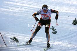 Cross-Country - FIS Nordic World Ski Championchips cross-country, relay women 4x5 km, 01.03.07 - Sapporo (JPN): Viola Bauer (GER).