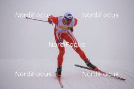 Cross-Country - FIS Nordic World Ski Championchips cross-country, mens 15 km free technique, 27.02.07 - Sapporo (JPN): Lars Berger (NOR).