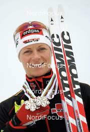 Cross-Country - FIS Nordic World Ski Championchips cross-country, medal shooting, 03.03.07 - Sapporo (JPN): Claudia Kuenzel-Nystad (GER).