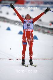 Cross-Country - FIS Nordic World Ski Championchips cross-country, ladies 30 km classical mass start, 03.03.07 - Sapporo (JPN): Therese Johaug (NOR).