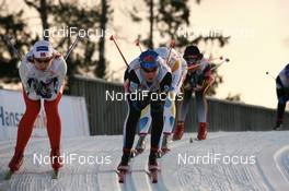Cross-Country - FIS World Cup Cross Country sprint competitions in classical technique - Otepaeae (EST): Mona-Liisa Malvalehto (FIN) leads Astrid Jacobsen (NOR), Ida Ingmarsdotter (SWE) and Manuela Henkel (GER).