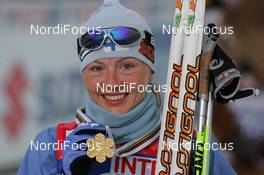 FIS Nordic World Ski Championchips - Cross Country 30 km C Mass start women - Sapporo (JPN) - 03.03.07: winner Virpi Kuitunen (FIN) 