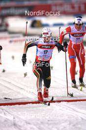 Cross-Country - FIS Nordic World Ski Championchips cross-country, sprint competitions - Sapporo (JPN): Manuela Henkel (GER), Marit Bjoergen (NOR).