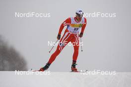 Cross-Country - FIS Nordic World Ski Championchips cross-country, mens 15 km free technique, 27.02.07 - Sapporo (JPN): Lars Berger (NOR).