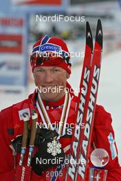 FIS Nordic World Ski Championchips - Cross Country 50 km C Mass start men - Sapporo (JPN) - 04.03.07: 2nd Frode Estil (NOR) 