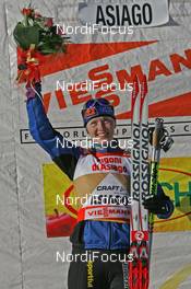 Cross-Country - FIS World Cup Cross Country  - Tour de Ski - Sprint - Free Technique - Asiago (ITA) - Jan 5, 2007: Virpi Kuitunen (FIN), current leader of the overall Tour de Ski ranking