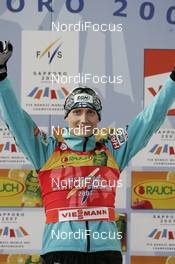 Nordic Combined - FIS Nordic World Ski Championchips nordic combined, sprint HS134/7.5km - Sapporo (JPN): Worldchampion Hannu Manninen FIN