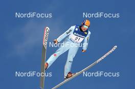 Nordic Combined - FIS World Cup nordic combined, hurrican sprint HS128/7.5km, 18.03.07 - Holmenkollen (NOR): Matthias Menz (GER).