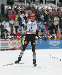 Nordic Combined - FIS World Cup Nordic Combined - Nordic Combined Sprint 7,5 km  - Lahti (FIN) - 10.03.07: Winner Bjoern, Bjsrn Kircheisen (GER) 