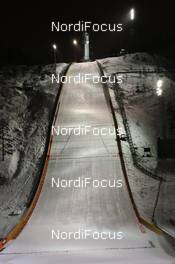 Ski Jumping - FIS World Cup Ski Jumping Individual Large Hill HS 142 - Ruka (FIN): Kuusamo jumping hill at night.