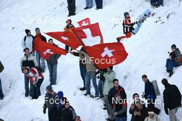Ski Jumping - FIS World Cup Ski Jumping Individual Large Hill HS 137 - Engelberg (SUI): Swiss-Fans among the 8500 Fans in Engelberg.
