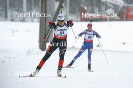 29.11.2007, Kontiolahti, Finland (FIN): Delphine Peretto (FRA)  - IBU world cup biathlon, individual women, Kontiolahti (FIN). www.nordicfocus.com. c Manzoni/NordicFocus. Every downloaded picture is fee-liable.
